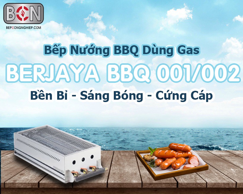 bếp nướng Bbq dùng gas Berjaya