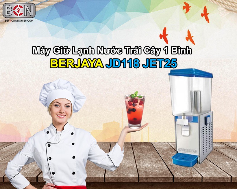 máy giữ lạnh nước trái cây 1 bình Berjaya New 1