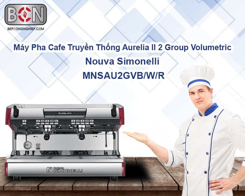 Máy pha cafe Aurelia II 2 Group Volumetric New