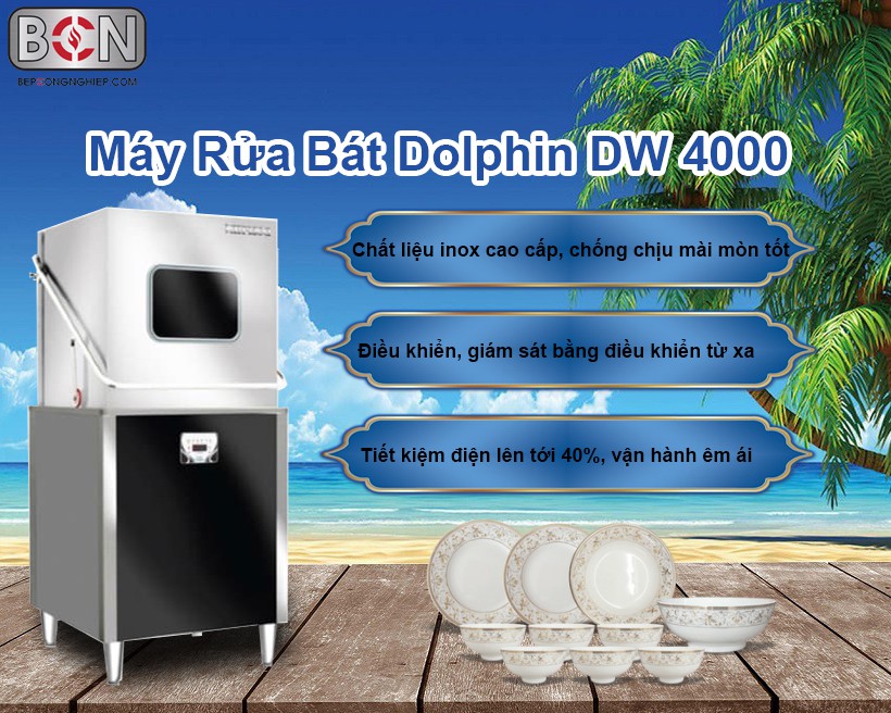 Máy rửa bát Dolphin Dw 4000