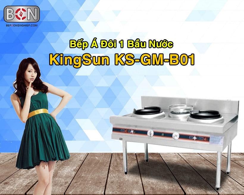 bếp á đôi 1 bầu nước Kingsun Ks-Gm-B01 New