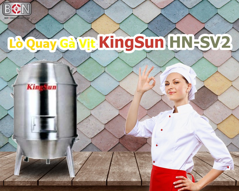 Lò quay gà vịt Kingsun Hn-Sv2 New