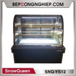 tủ bánh kem 3 tầng kính cong 120 Cm Snowqueen Snq-Ys12